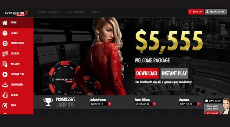 Everygame Casino Sign Up
