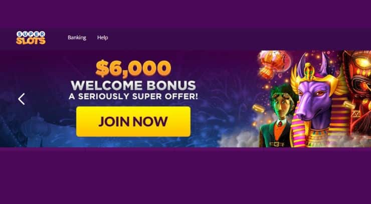 Super Slots join now