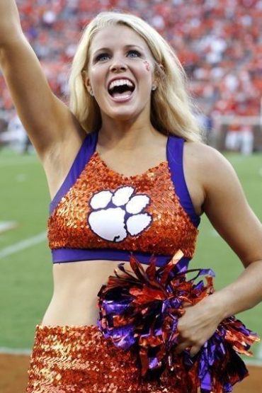 clemson cheerleader