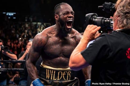 Deontay Wilder Boxing