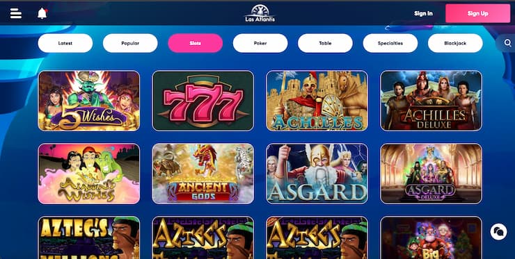 las atlantis - MO online casinos