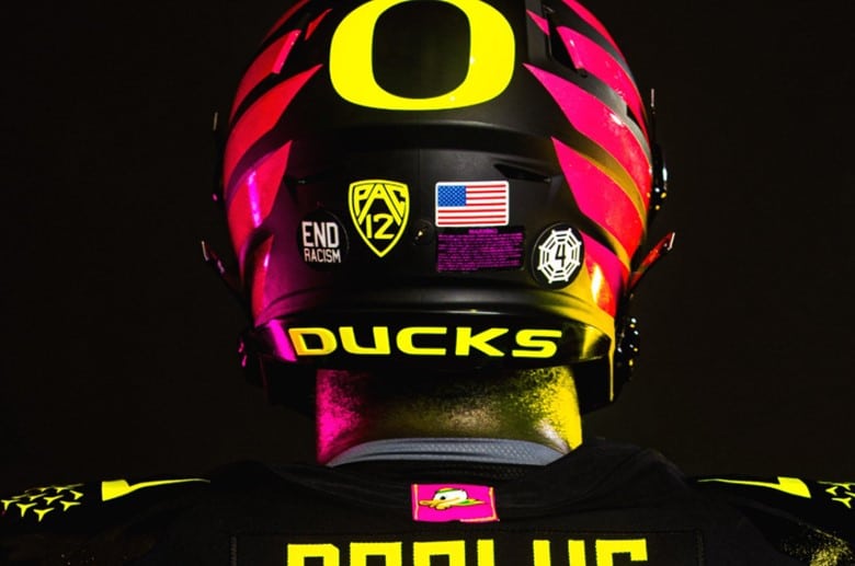 REVEALED Oregon Football Uniforms for 'Stomp Out Cancer' Campaign