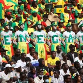 Senegal fans