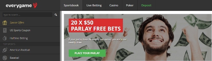 Best Sportsbook Promo Codes - Everygame