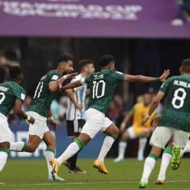 Soccer: FIFA World Cup Qatar 2022-Argentina at Saudi Arabia
