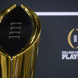 cfp college football playoff trophy