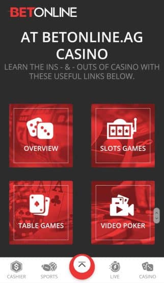 BetOnline - The Best Real Money Casino App Contests