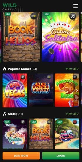 Wild Casino App