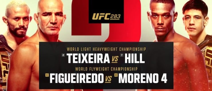UFC 283: Teixeira vs Hill: Fight Card, Date, Time, and Schedule