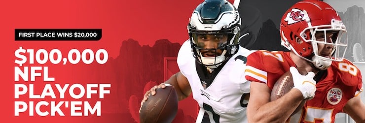 one of the best Missouri sports betting sites, BetOnline offers NFL fans $1,000 in free bets for the Divisional Round