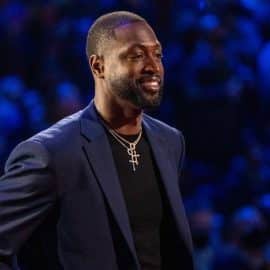 Dwyane Wade at NBA All Star weekend.