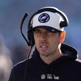Eagles offensive coordinator Shane Steichen is now the head coach of the Colts.