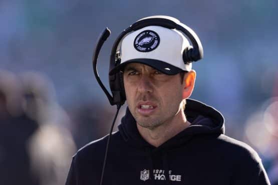 Eagles offensive coordinator Shane Steichen is now the head coach of the Colts.