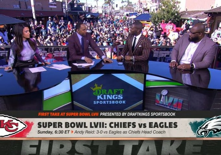 Stephen A. Smith Super Bowl Prediction - Eagles Over Chiefs
