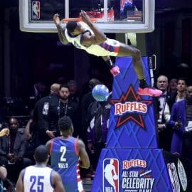 WATCH: DK Metcalf Throws Down Huge Dunk In NBA Celebrity Game