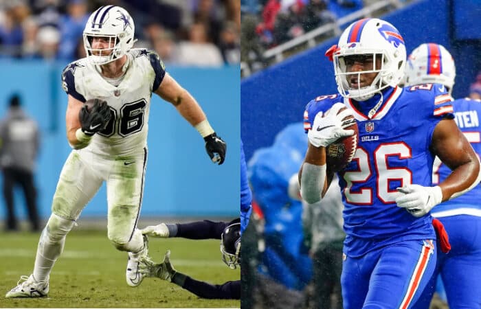 Texans signing ex-Cowboys TE Dalton Schultz, ex-Bills RB Devin