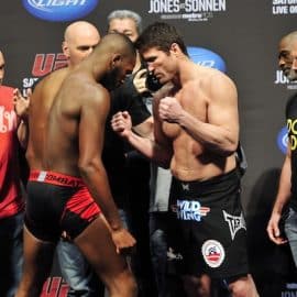 MMA: UFC 159-Jones vs Sonnen-Weigh-In