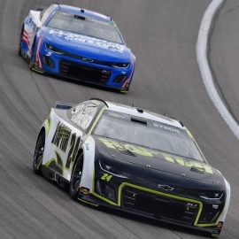 william byron chevrolet peers driving away early (1)