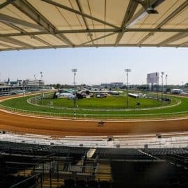 Photo of Churchill Downs in Louisville, Ky.