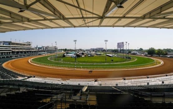 Photo of Churchill Downs in Louisville, Ky.