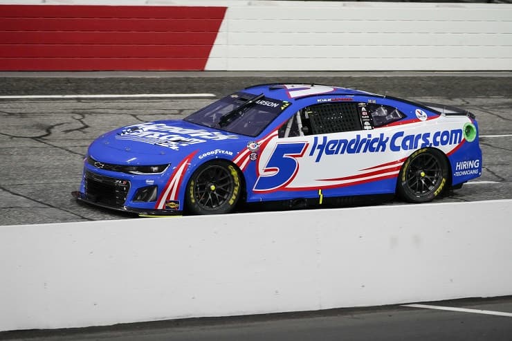 kyle larson stock art from north wilkesboro (1)