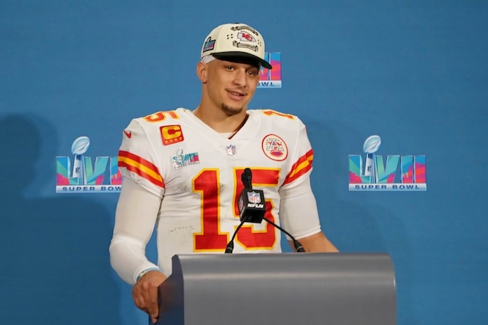 Kansas City Chiefs quarterback Patrick Mahomes