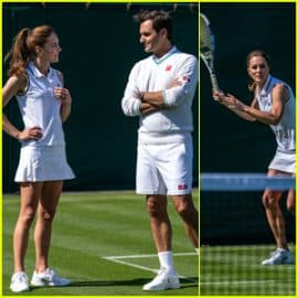 Kate Middleton Roger Federer
