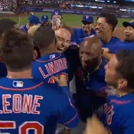 Nimmo Walk Off Yankees