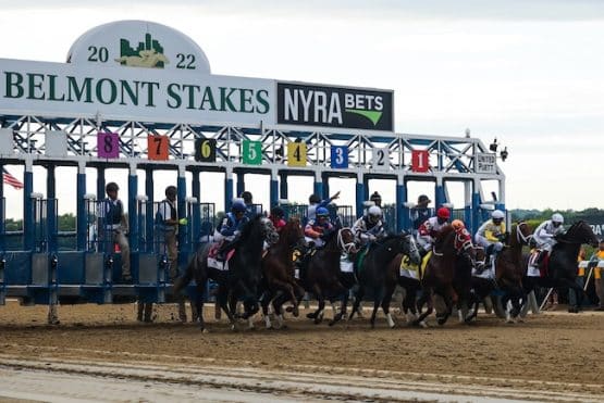 Start of the Belmont Stakes