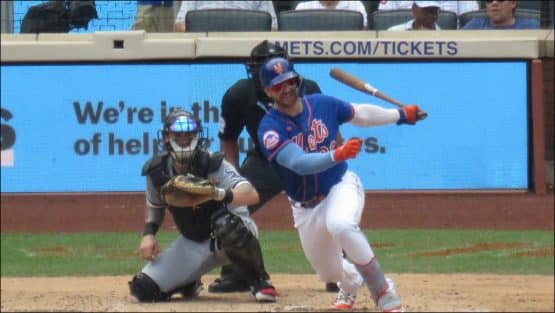 Alonso ground out vs White Sox