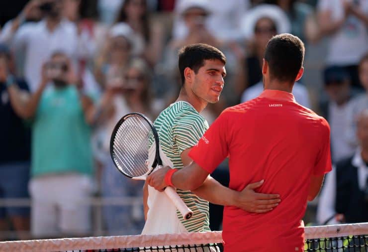 Carlos Alcaraz Novak Djokovic