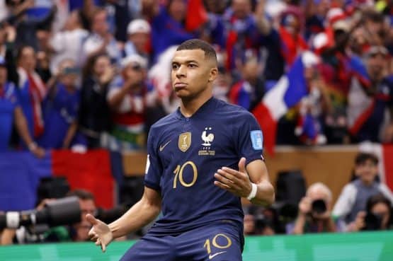 France forward Kylian Mbappe