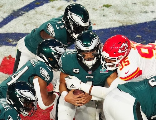Chiefs, Eagles among Super Bowl LVIII favorites