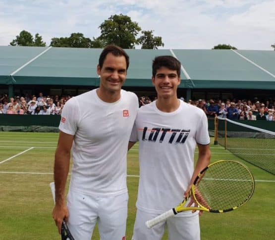 Roger Federer Carlos Alcaraz