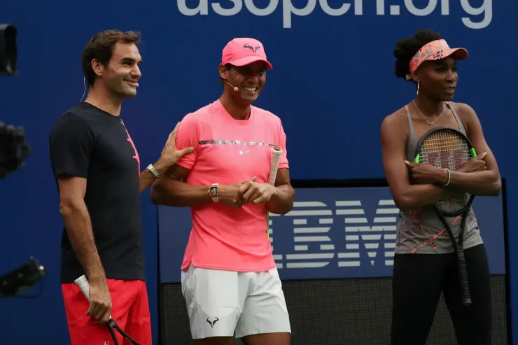 Roger Federer Rafael Nadal Venus Williams