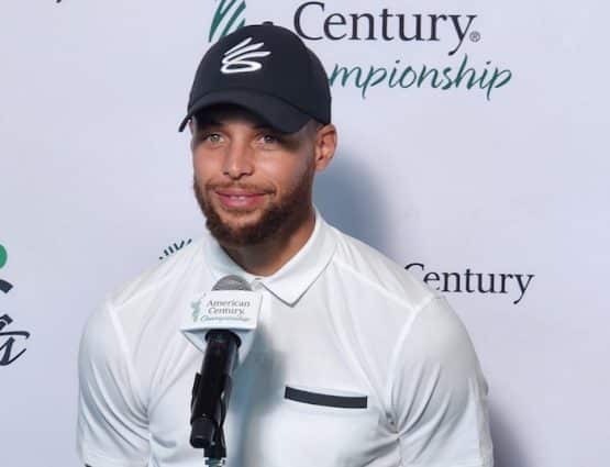 Steph Curry at American Century Championship