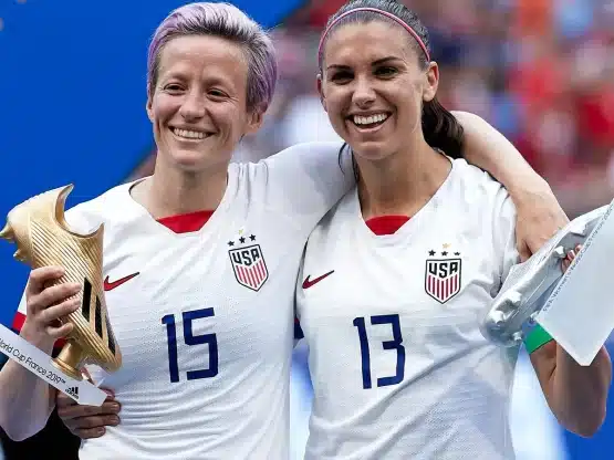 alex morgan and megan rapinoe