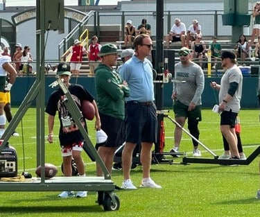 peyton manning packers camp