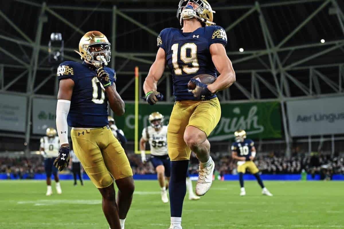 Notre Dame vs. Navy Attendance: 40,000 Americans Traveled To Ireland