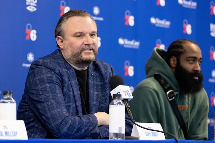 Philadelphia 76ers president of basketball operations Daryl Morey