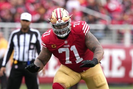 San Francisco 49ers offensive tackle Trent Williams