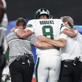 Inside the NY Jets $60M Insurance Policy To Protect Against An Aaron Rodgers Injury