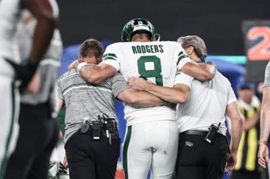 Inside the NY Jets $60M Insurance Policy To Protect Against An Aaron Rodgers Injury