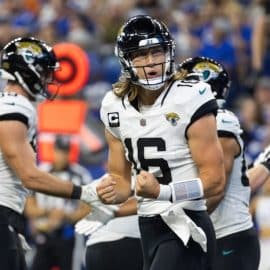 Jacksonville Jaguars quarterback Trevor Lawrence