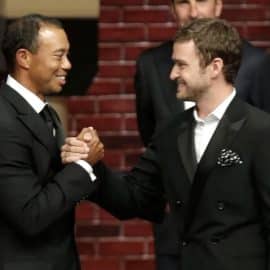 Justin Timberlake and Tiger Woods Open New York City Sports Bar
