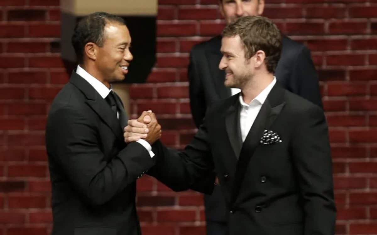 Justin Timberlake and Tiger Woods Open New York City Sports Bar