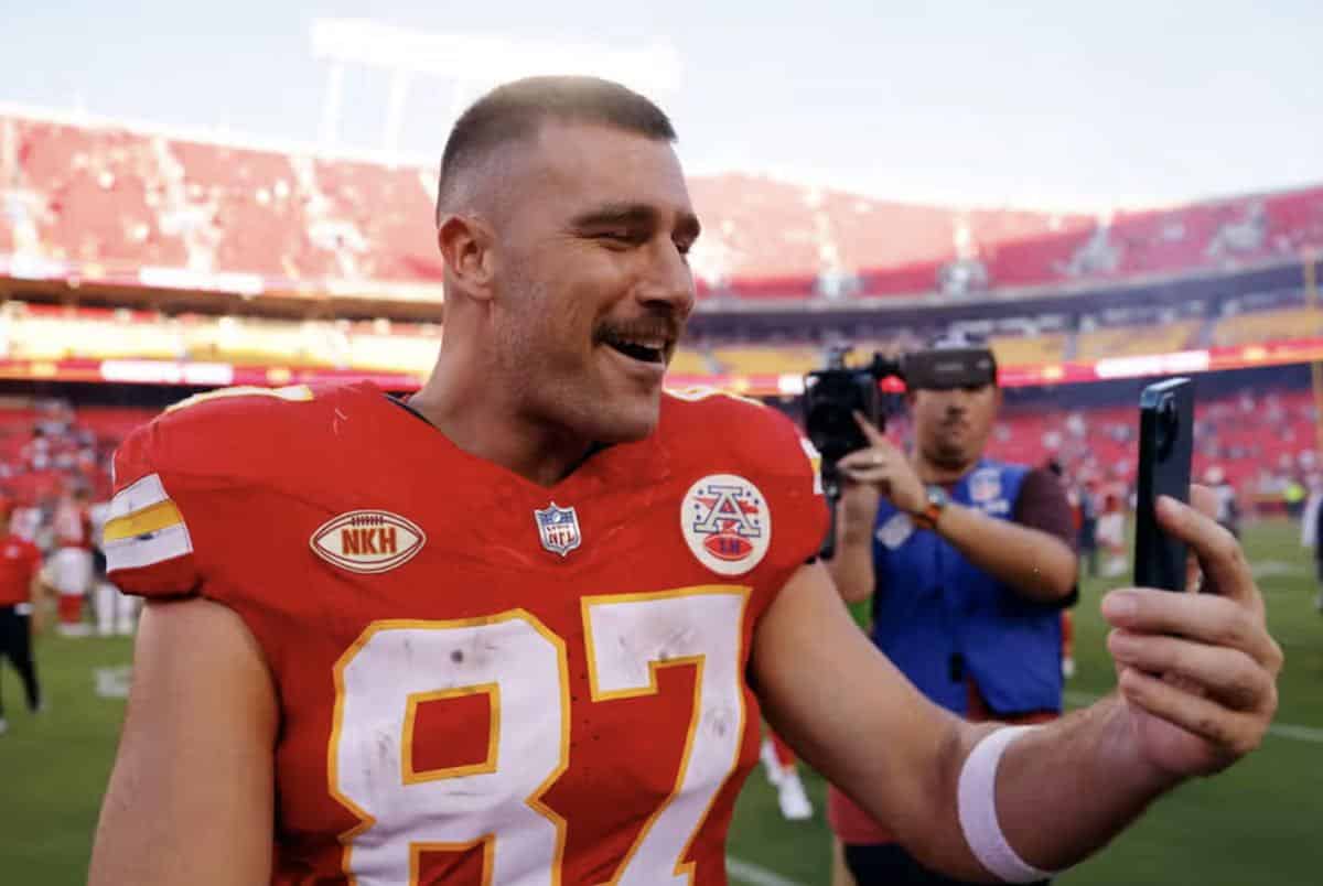 Travis Kelce jersey sales soar and NFL star gains over 300,000 new  followers thanks to Taylor Swift romance