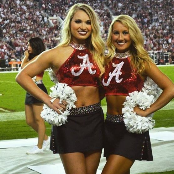 alabama cheerleaders