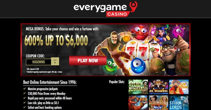 Top Arkansas Casino Everygame casino homepage