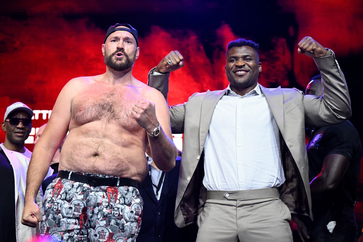 fury vs ngannou weight in